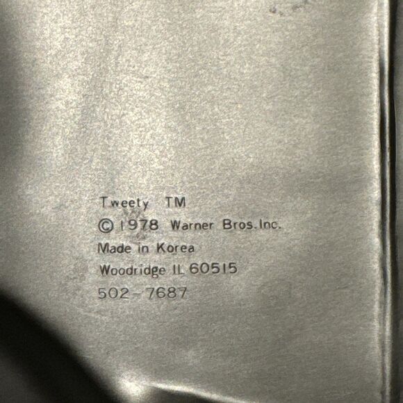 Wilton Tweety Bird Party Cake Pan 1978 VTG 502-7687 Warner Brothers Looney Tunes - Picture 4 of 5